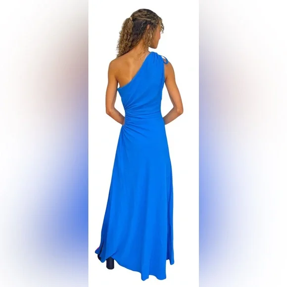 Entro NWT one shoulder maxi dress in size M - Picture 7 of 9
